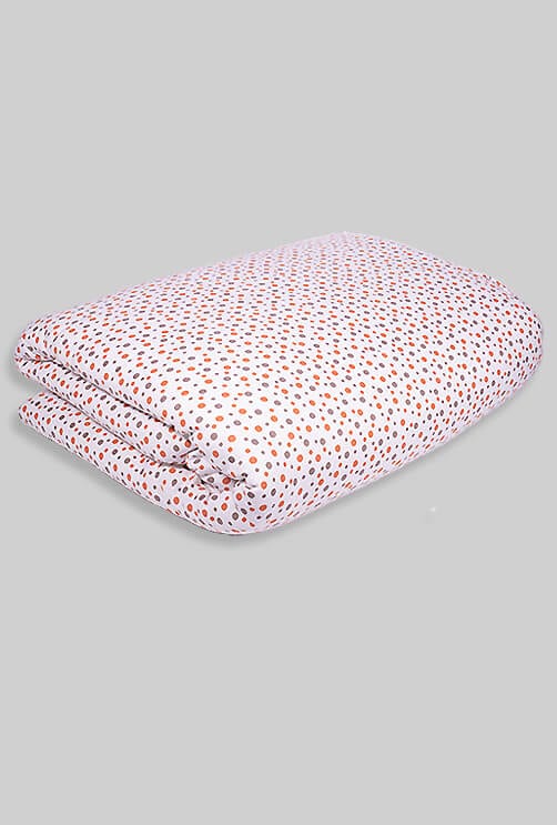 Baby Filling Blanket - White Base Dots