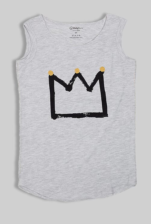 Tank "Crown" Gray