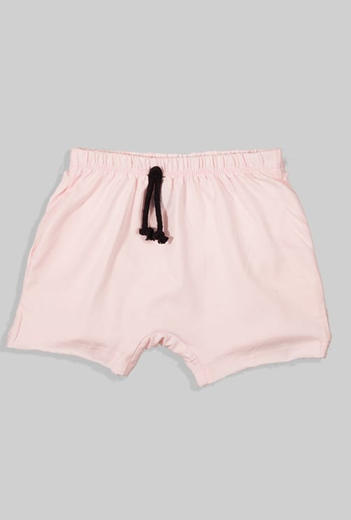 Drawstring Pants - Solid - Light Pink (3 Months - Age 2)