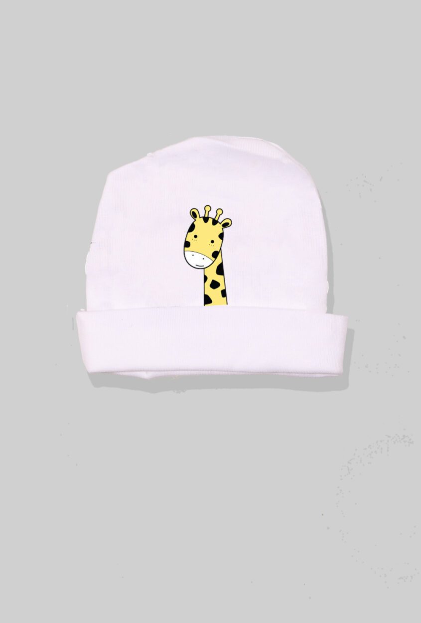 5-Pack Hat & Mittens Sets | Giraffe | Hippo | Elephant | Cheetah | Lion (0-1Y)