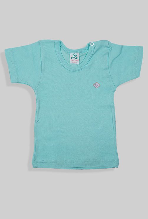 Summer Top - Green with Snap Buttons