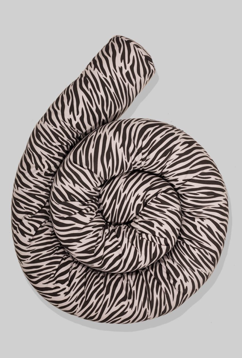 Zebra Crib Bumper