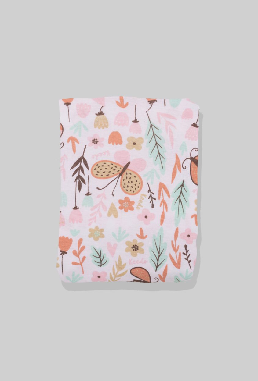Duvet Cover + Fitted Sheet - Butterflies