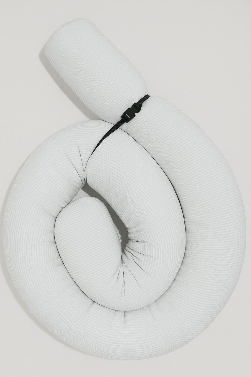 White Crib Bumper