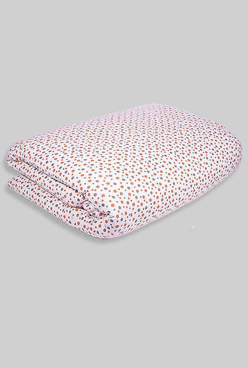 Baby Filling Blanket - White Base Dots