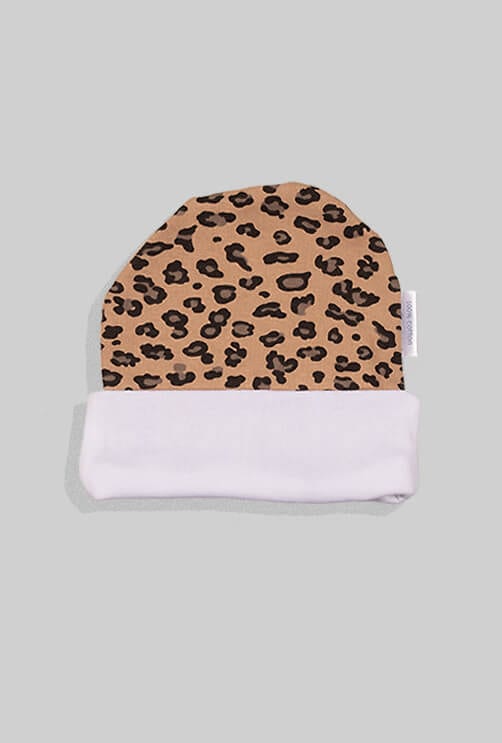 Baby Mittens & Hat - Spotted (0-6M)