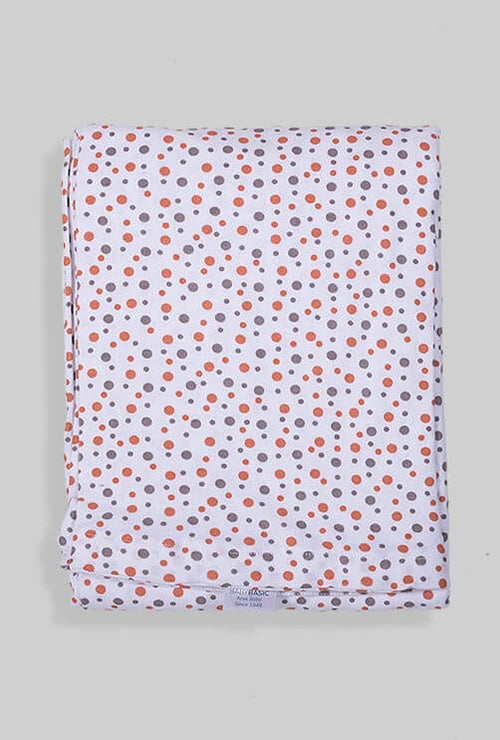 Duvet Cover - White Base Dots