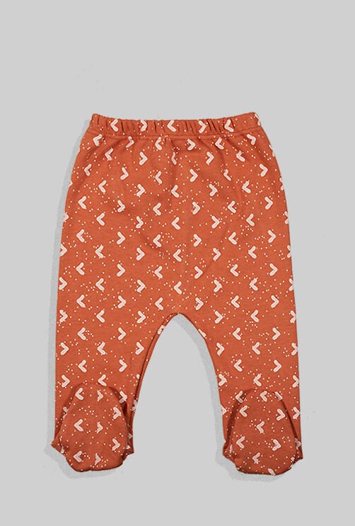 2-Pack Sets - Envelope Bodysuit & Footie Jersey - Triangles Dots - Brown & White (0-3M)