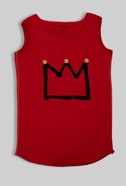 Tank "Crown" - Red
