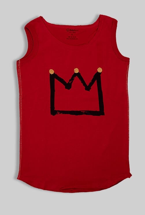 Tank "Crown" - Red