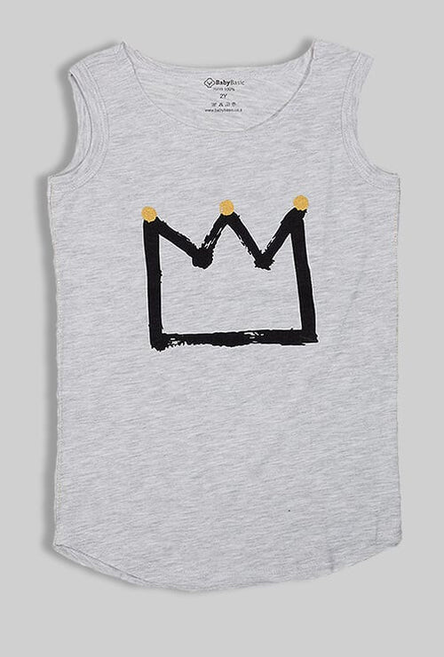 Tank "Crown" Gray