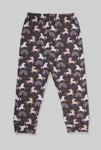 Long Sleeve Flannel Sleepsuit - Unicorn (1-2.5 Years)