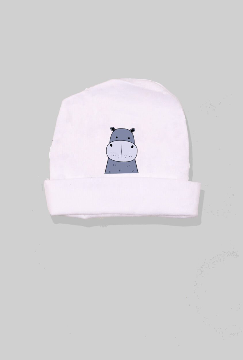 5-Pack Hat & Mittens Sets | Giraffe | Hippo | Elephant | Cheetah | Lion (0-1Y)