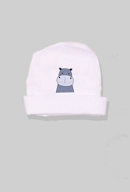 5-Pack Hat & Mittens Sets | Giraffe | Hippo | Elephant | Cheetah | Lion (0-1Y)