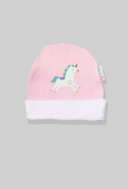 5-Pack Hat & Mittens Sets | Unicorn | Heart | Flower | Wheels | Cloud & Rain (0-1Y)
