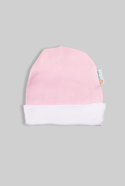 4-Pack Hat & Mittens Sets | Cream | White | Pink | Purple (0-1Y)