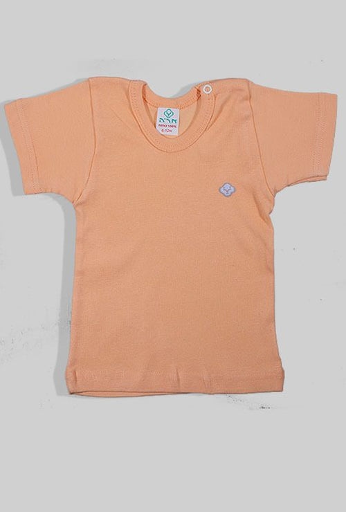 Orange Summer Top with Tic-Tac