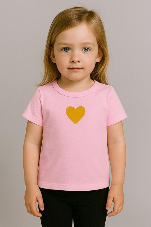 Top "Heart" Light Pink