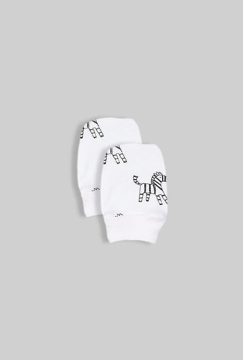 Baby Mittens - Zebra (0-3M)
