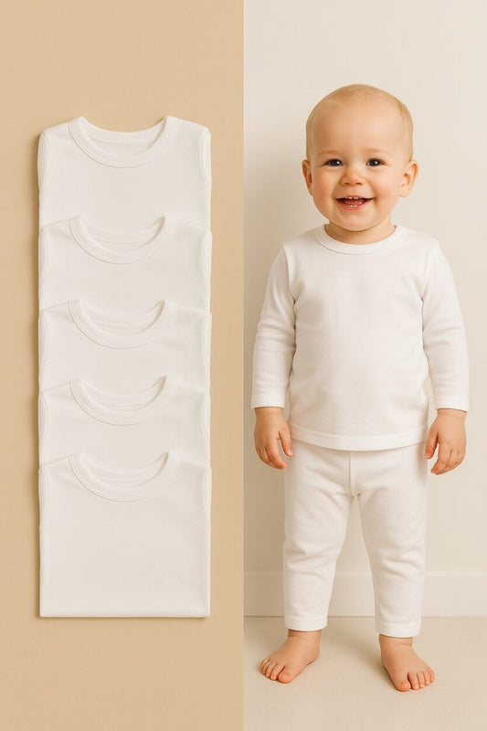 Long Flannel Tops | 5-Pack | Various Sizes | Unisex