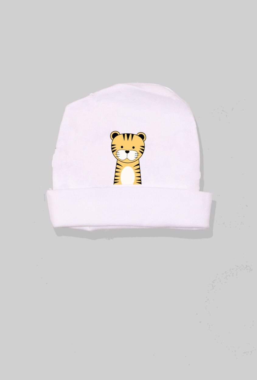 5-Pack Hat & Mittens Sets | Giraffe | Hippo | Elephant | Cheetah | Lion (0-1Y)