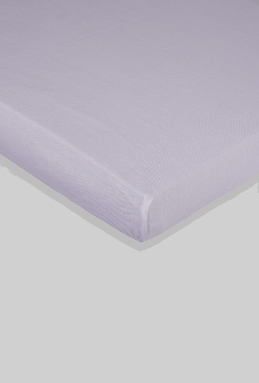 Duvet Cover + Fitted Sheet - Plain Light Grey