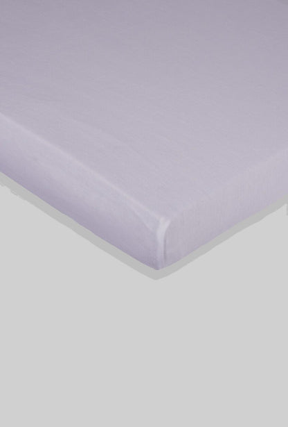 Duvet Cover + Fitted Sheet - Plain Light Grey