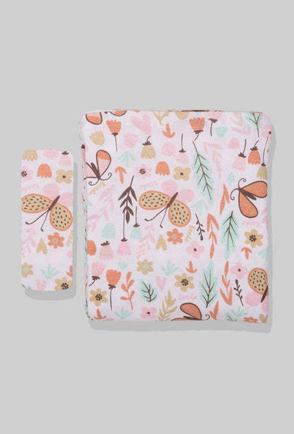 Duvet Cover + Fitted Sheet - Butterflies