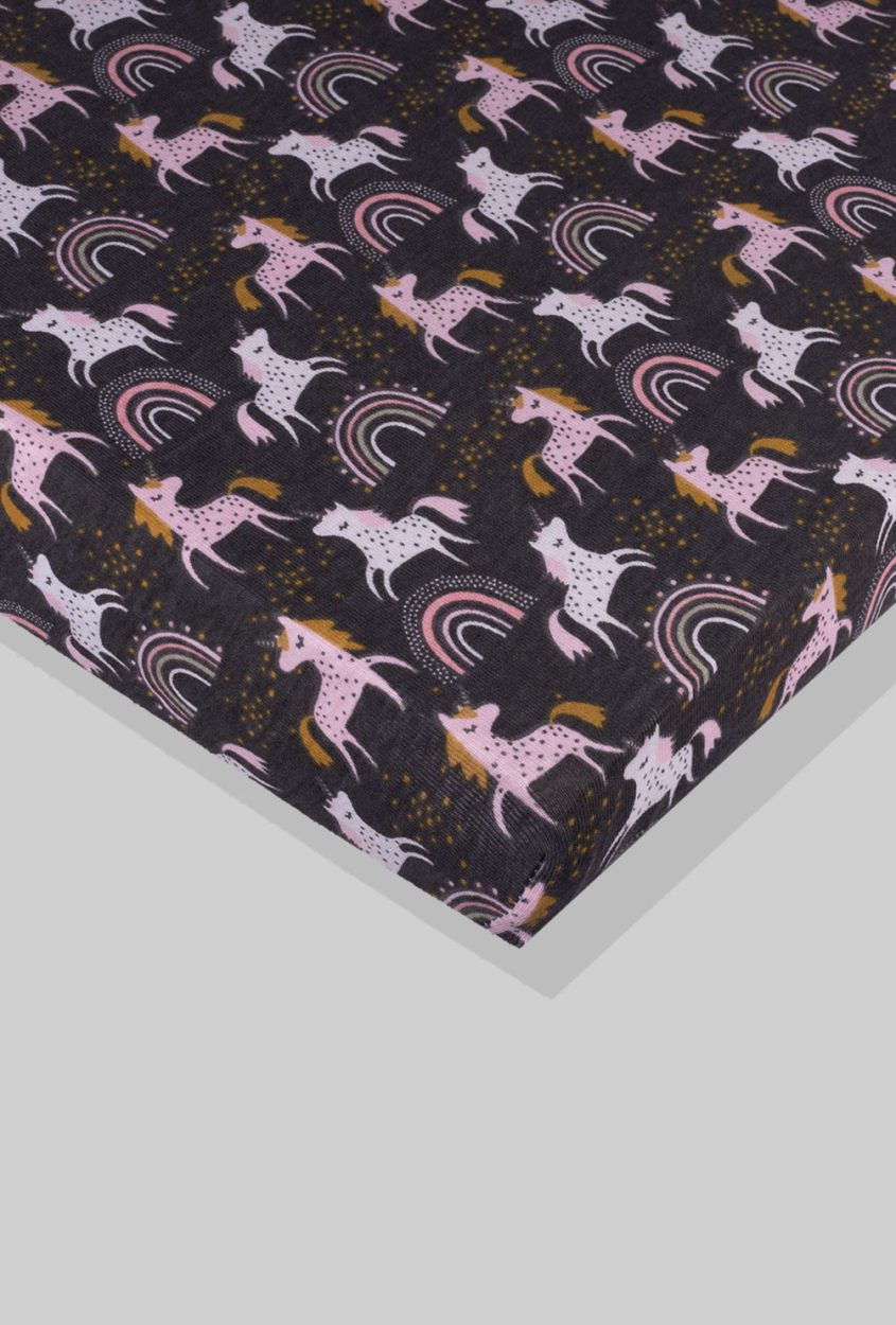 Duvet Cover + Fitted Sheet - Unicorn