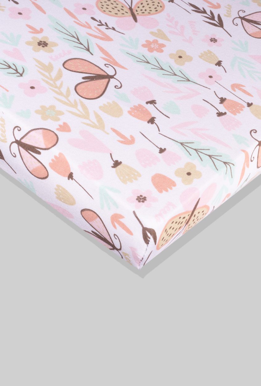 Duvet Cover + Fitted Sheet - Butterflies