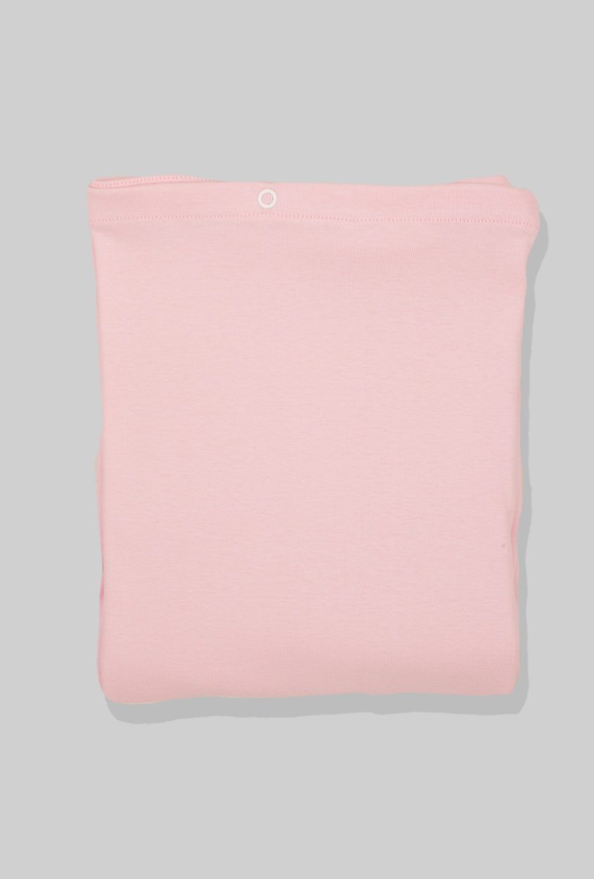 Duvet Cover + Fitted Sheet - Plain Light Pink