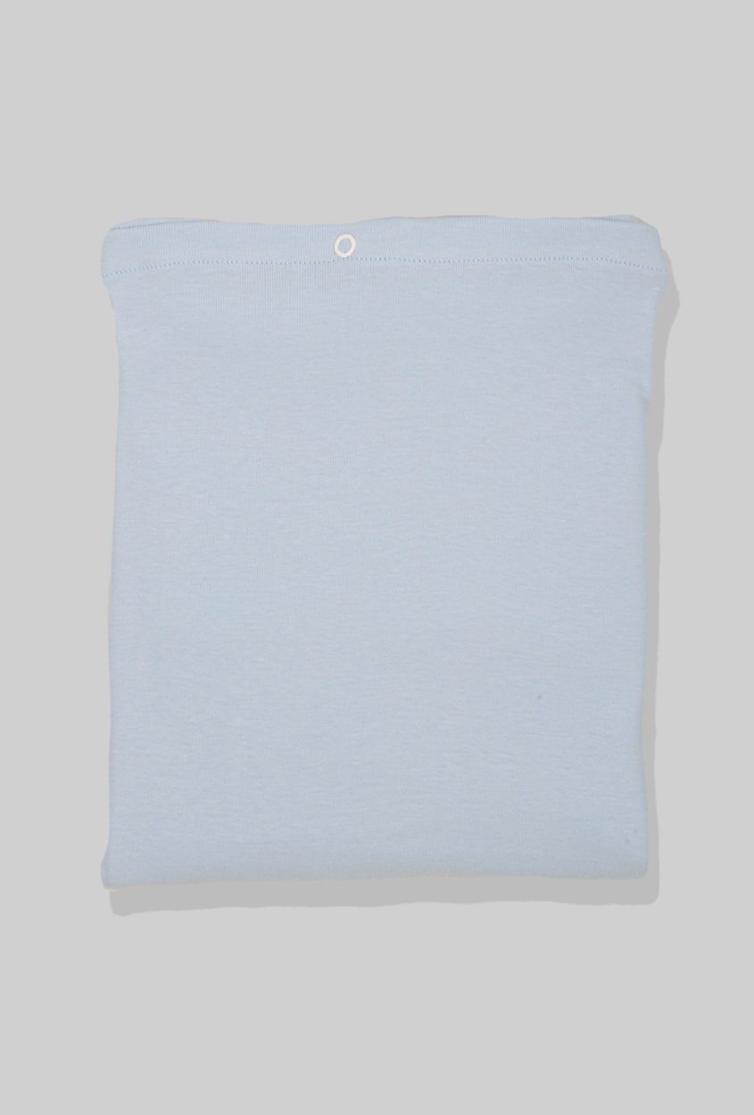 Duvet Cover + Fitted Sheet - Plain Light Blue