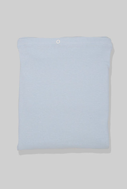 Duvet Cover + Fitted Sheet - Plain Light Blue