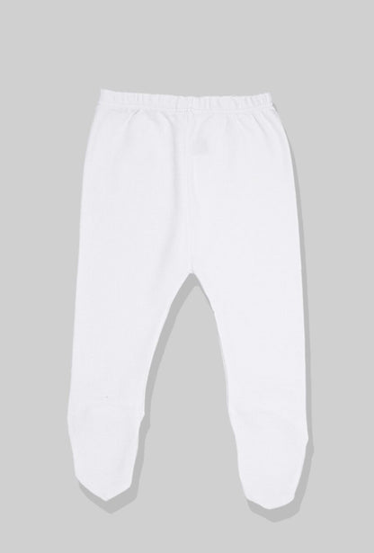 Envelope Bodysuit & Footie Set Jersey/Flannel - White - Helicopter (0-3M)