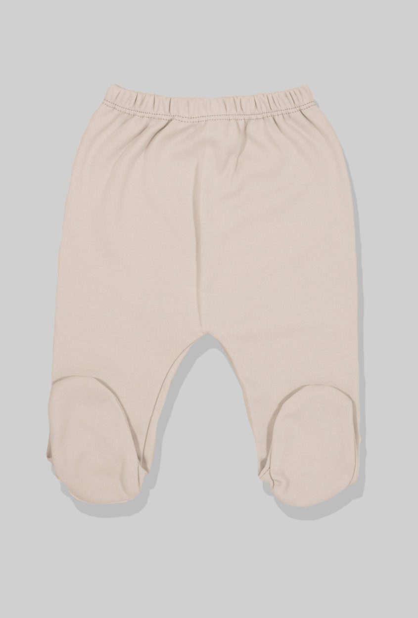 Envelope Bodysuit & Footie Set Jersey - Light Grey (0-3M)