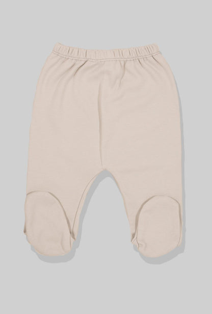 Envelope Bodysuit & Footie Set Jersey - Light Grey (0-3M)