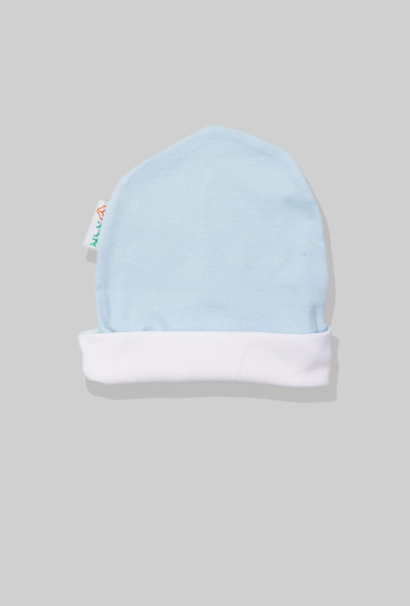 4-Pack Hat & Mittens Sets | Light Blue | Blue | Cream | White (0-1Y)
