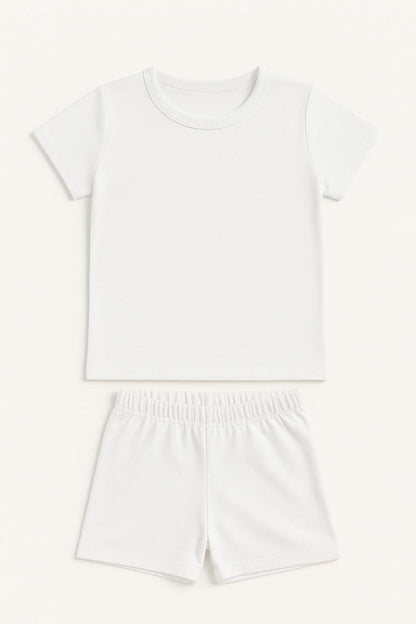 Set of 4 - Short Sleepsuits | Solid Bundle (2-4 Years)