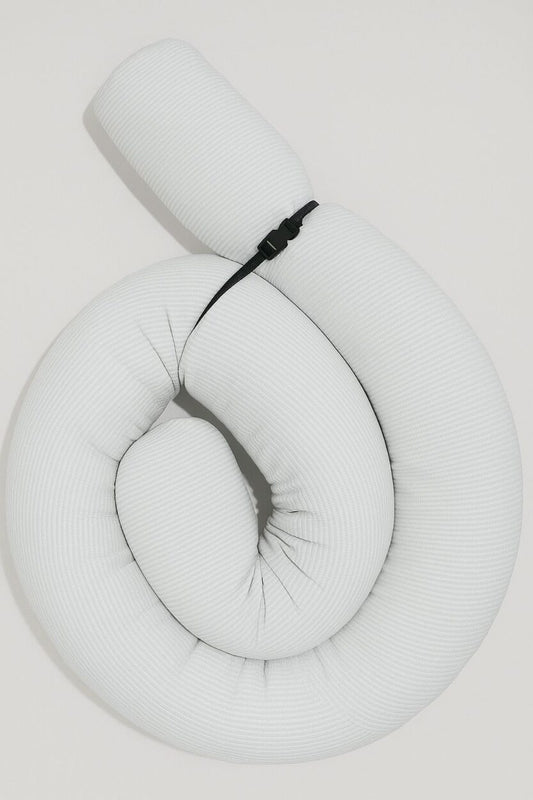 Baby Neck Roll - White