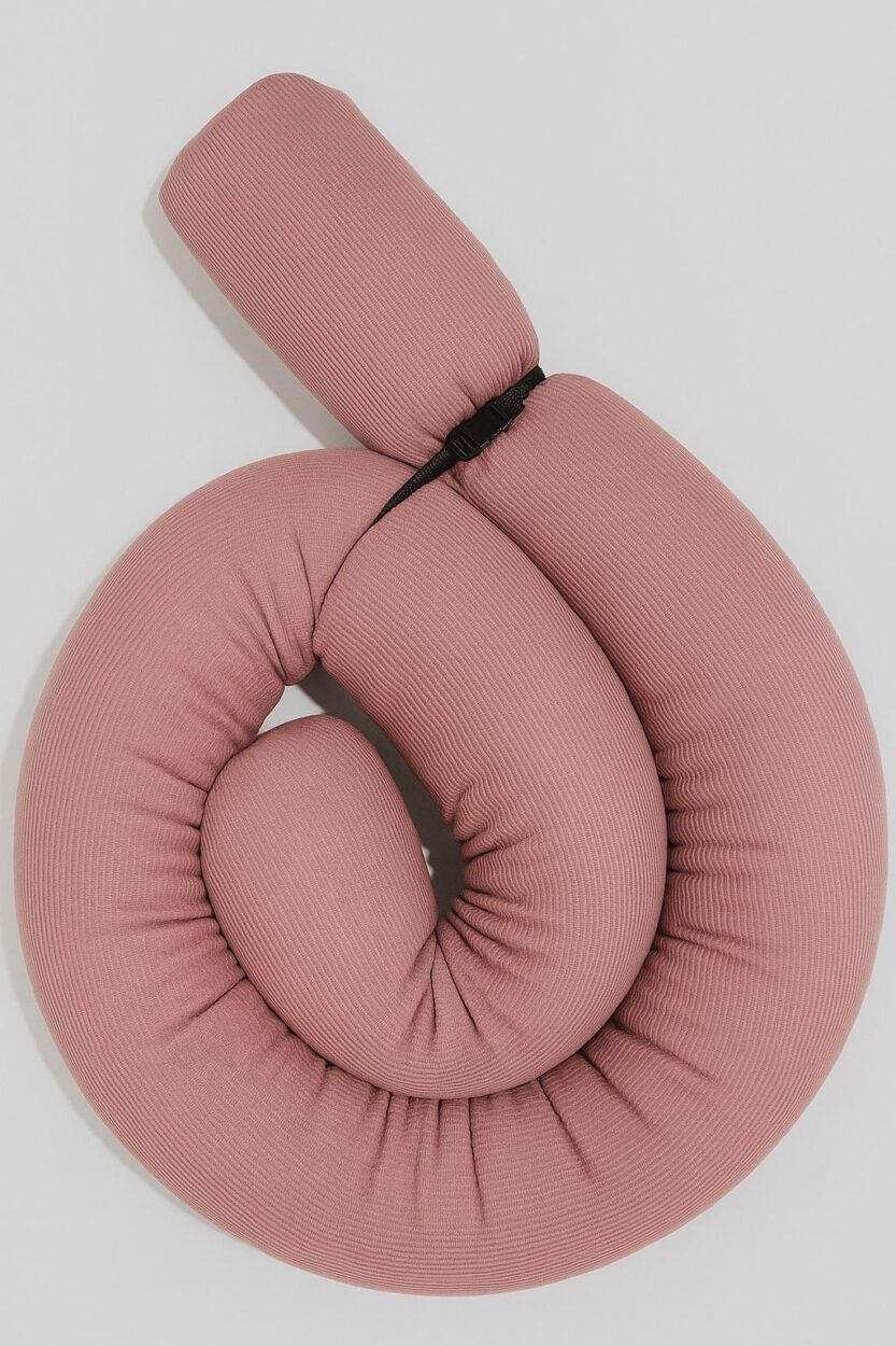 Dusty Pink Crib Bumper