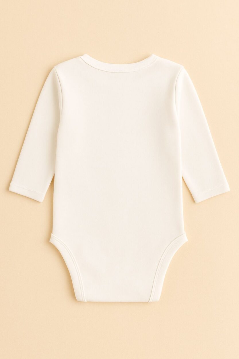 Long Sleeve Jersey Bodysuits/Flannel | Set of 5 | Mixed Sizes | Unisex