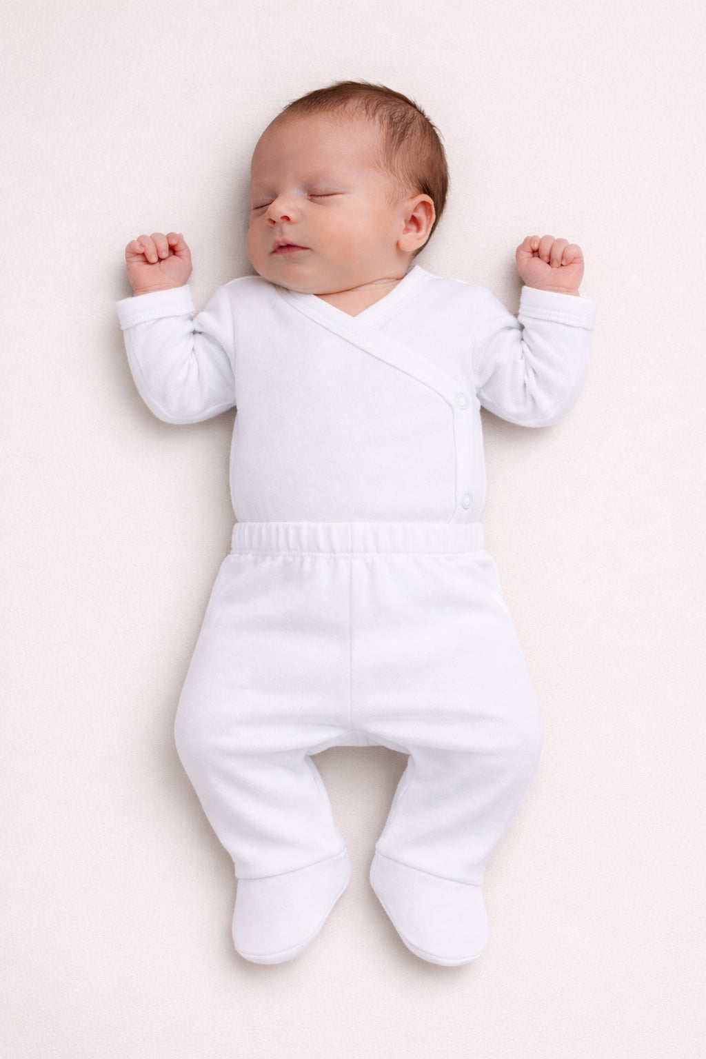5-Pack Sets Envelope Bodysuit + Footie Jersey/Flannel for Babies up to 3M
