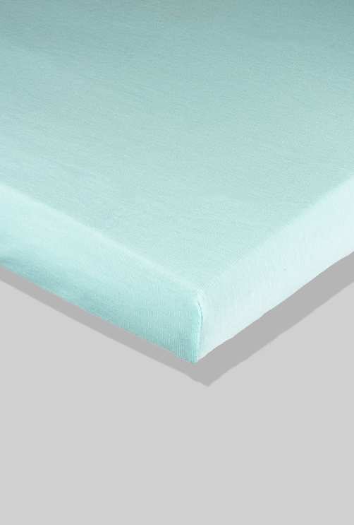 Pack of 2 Sheets - Seafoam Green and Polka Dots (available in 2 sizes) - 100% Cotton